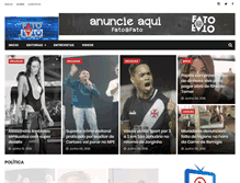 Tablet Screenshot of fatoafato.com.br